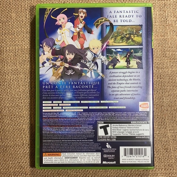 Tales of Vesperia (Microsoft Xbox 360, 2008) - Picture 2 of 4